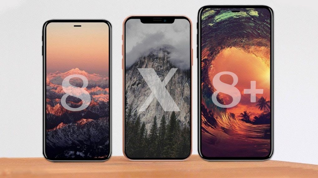 Apple iPhone X, iPhone 8 and iPhone 8 Plus