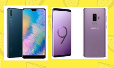 Huawei P20 vs Samsung Galaxy S9