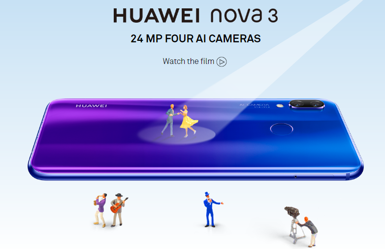 HUAWEI nova 3 Specifications HUAWEI nova 3 Specifications