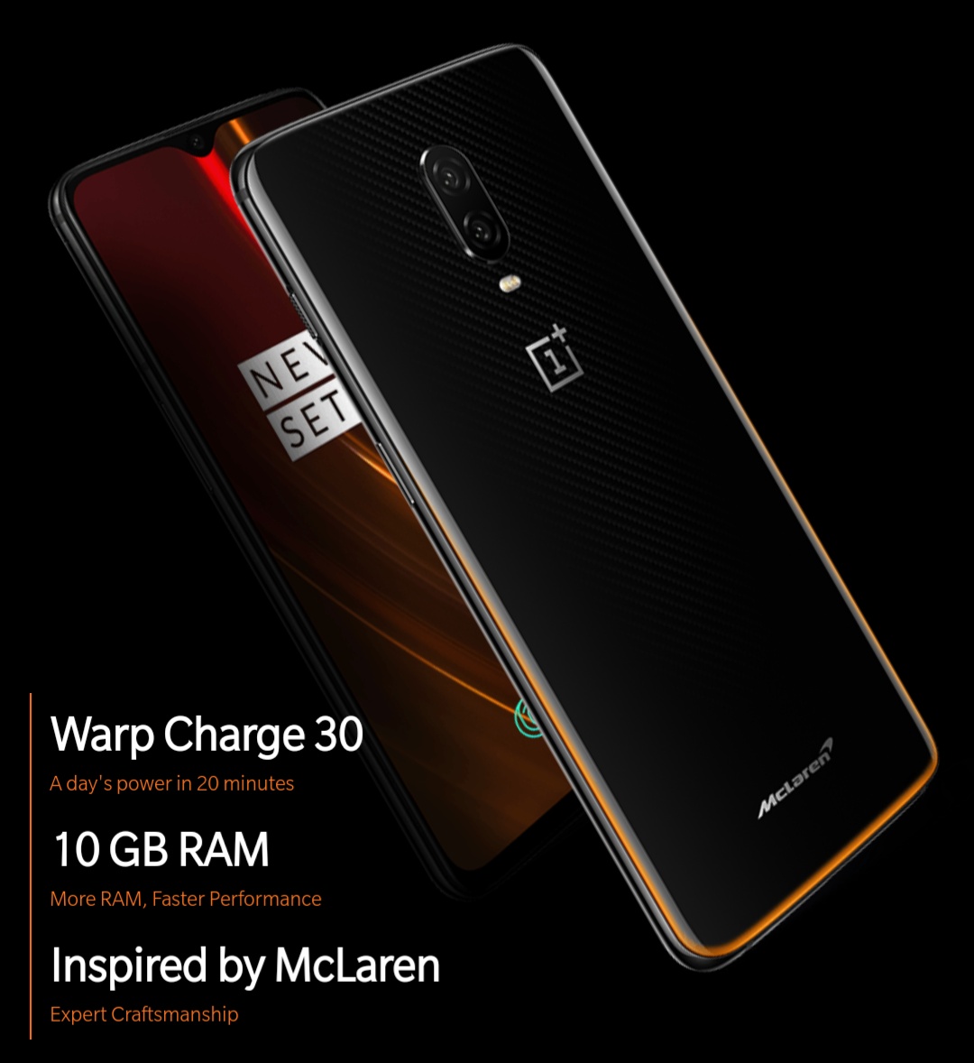 OnePlus 6T McLaren Edition Specifications