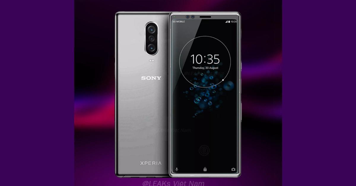 Sony Xperia XZ4 Render Images