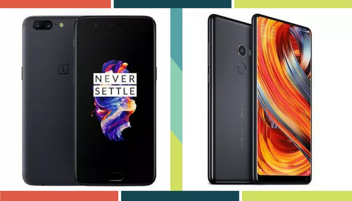 OnePlus 5 vs Xiaomi Mi Mix 2