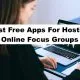Best Free Apps For Focus Groups