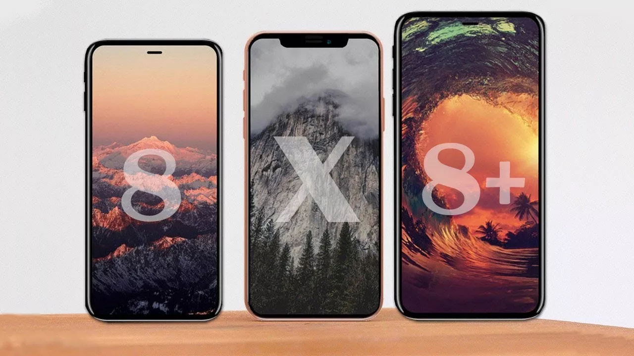 Apple iPhone X, iPhone 8 and iPhone 8 Plus